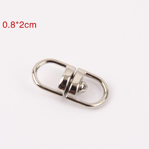 

Gold-Plated & Silver-Plated Jump Ring Nine-Needle Keychain DIY Jewelry Accessory