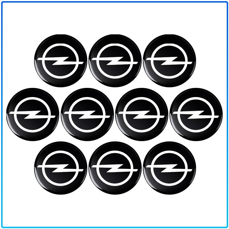 14mm Aluminum Car Remote Key Sticker Emblem Auto Accessories For Opel Astra H G J Insignia Mokka Zafira Corsa Vectra B C D