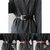 Black Versatile Waist Belt For Women Summer Fashion Essential Accessory Coats For