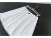 MU Style French Retro Pleated Skirt with Lace Hem
