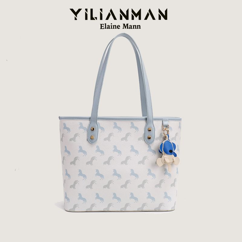 

Iliman Women s Bag Original Underarm College Student Women s Bag Dream Blue Delivery Doll(Counter genuine goods)