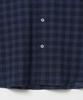 MILLO ARCHIVE Wade Pattern Half Shirt [Blue]