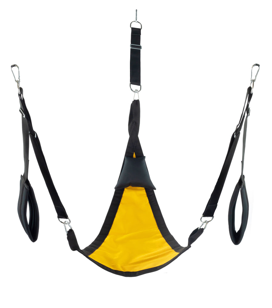 Sling en tissu Triangle - Set complet Jaune - Mr Sling - Playroom Donjon