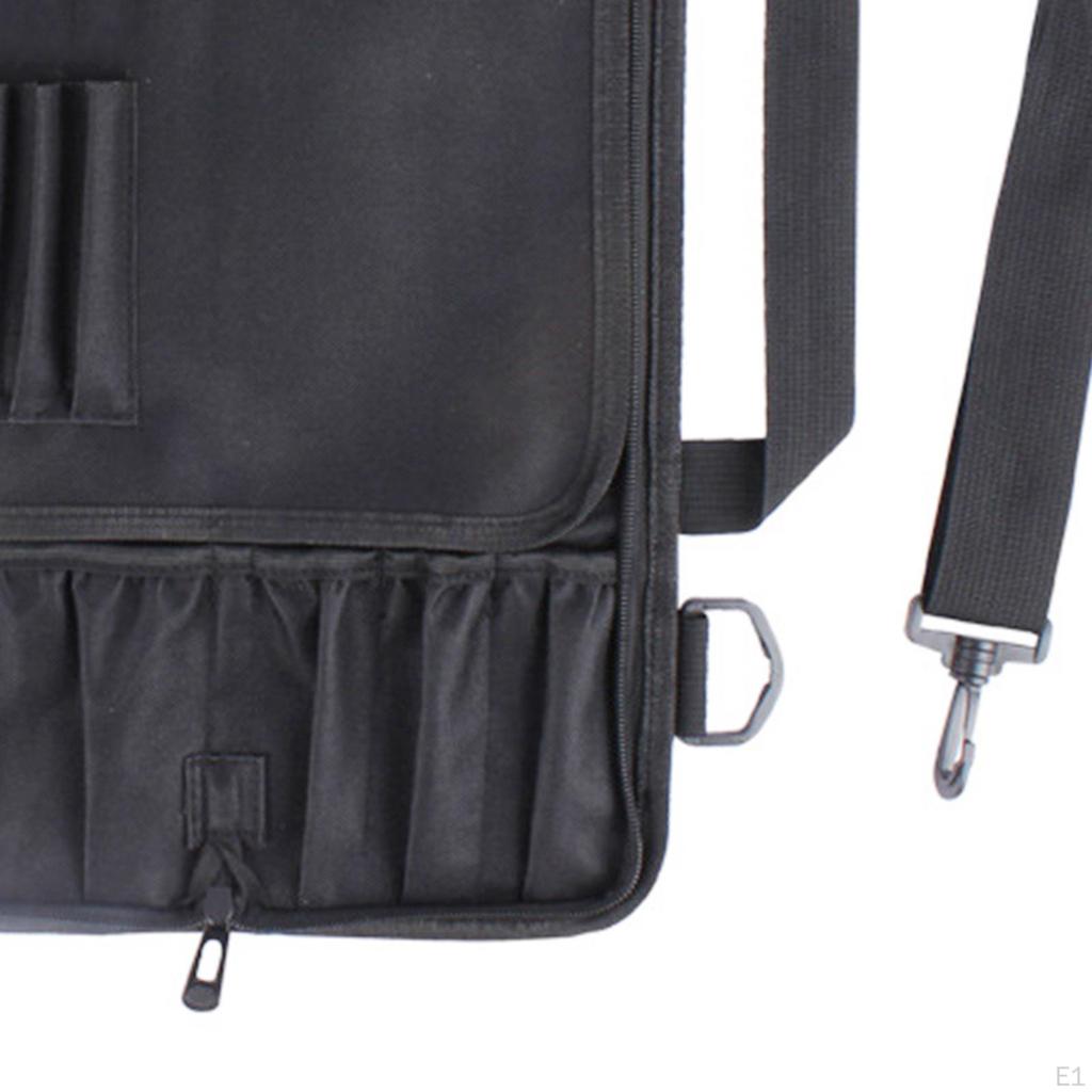 Chef Knife Roll Bag Carrying Case Multifunctional Foldable 6 Slots Knives Holder for Outdoor