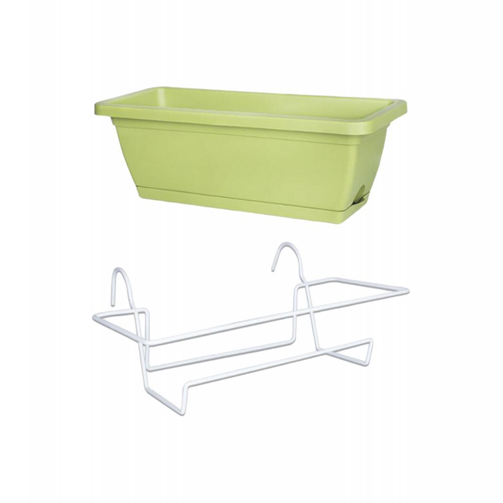 

Подвесной цветочный горшок для ограждения балкона Многоцелевой террасный перила кашпо