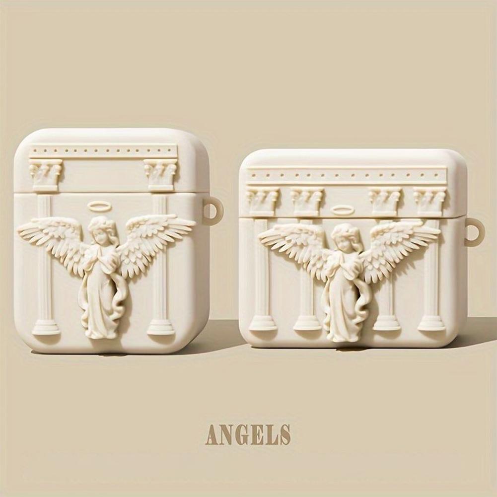 Cute 3D Prayer Angel Silicone Case For Airpods 3 2 1 Wireless Charging Protective Shell Soft Cover For Airpods Pro 1 2