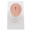 Silicone Belly Model 3D Piercing Practice Acupuncture Display Soft Belly Button Model for Teaching Medium Skin Color