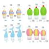 Silicone Travel Bottle Liquid Dispenser Multifunctional Storage Bottles Supplies for Adults Women Makeup Lotion Liquid