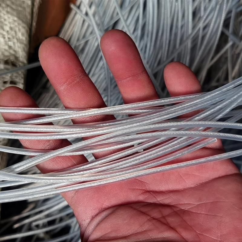 Pack of 10 High Strengthes Steel Cores Trimmer String 270x3mm Abrasion Resistant Weeds Eater Line for Lawn Maintenance