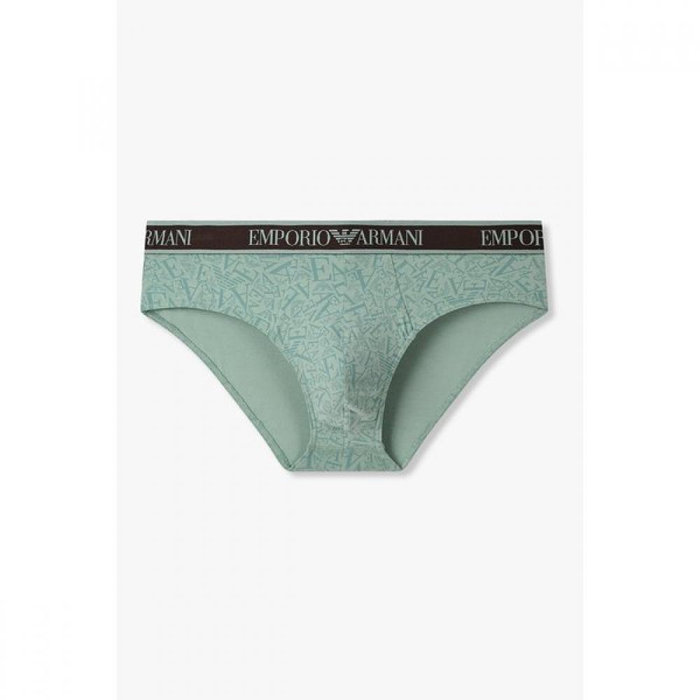 

Emporio Armani Men S Logo Pattern Cotton Brief 0815311310 L(105)
