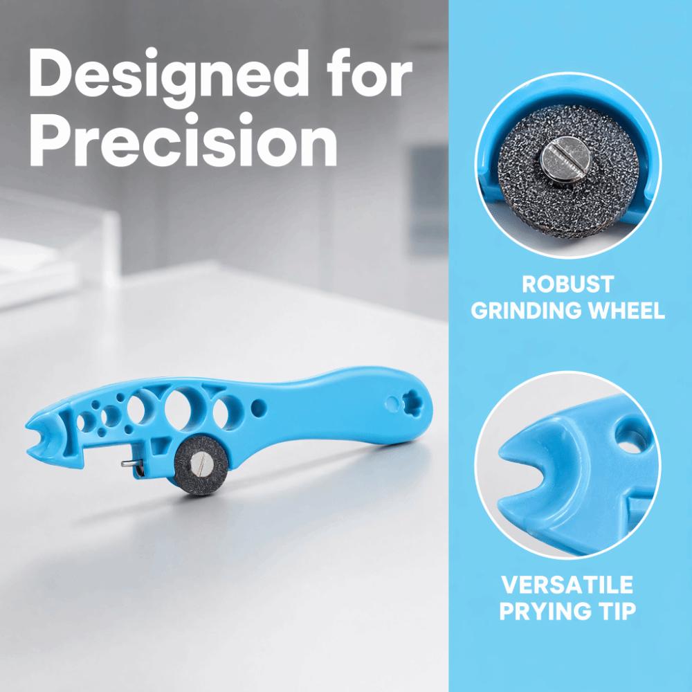 2Pcs Plastic Ampoule Bottle Opener Grinding Wheel Multifunctional Ampoule Cutter  Home Use