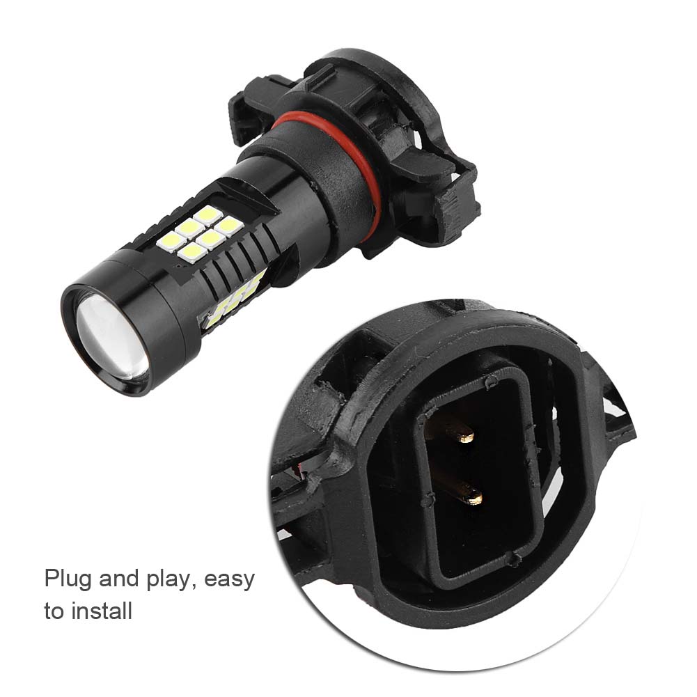 Lampă de ceață albă H16 21W 3030 SMD LED Lampă de ceață față pentru mașină Bec pentru faruri DC 1228V