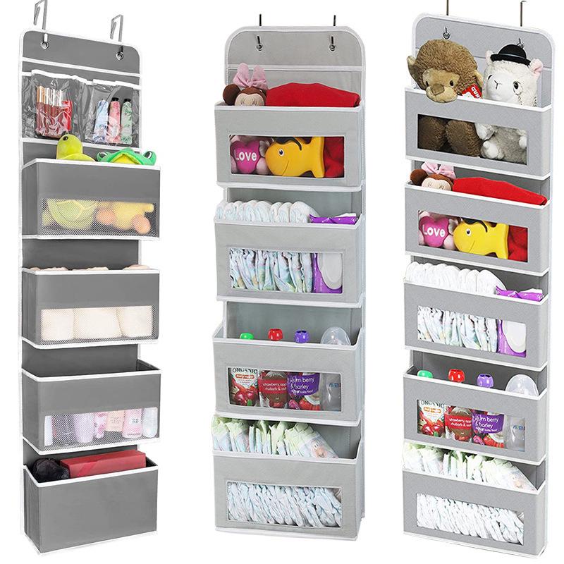 Wall-Mounted Multi-Purpose Hanging Storage Bag for Nursery and Kids' Toys