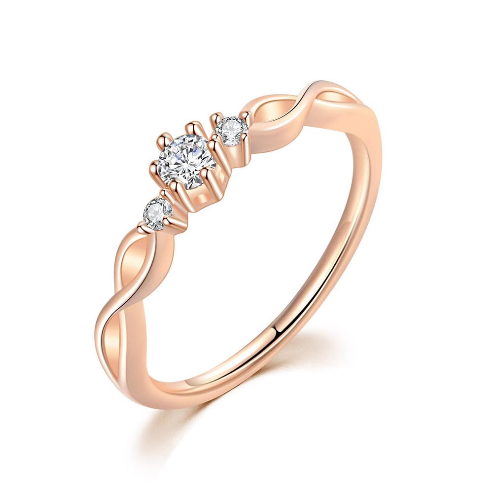 

ZHOUYANG Dainty Ring For Women Simple Mini Zircon Jewellry Gold Color Wedding Bride Ring Gift Fashion Jewelry Wholesale R237 10