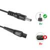 8V 100mA DC3.5*1.35MM Shaver Charger Fit for Philips HQ840 Norelco Multigroom  3000  MG3750/50 MG3750/10 MG3750/60 MG3760 MG3760