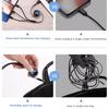 New 2026 Car Sticker Ford New 2025 Hot 3 In 1 Micro USB Type C Charging Cable Multi Charger For Ford S MAX Ranger Focus Fiesta M