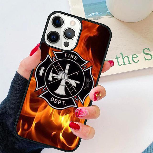 fire fireman firefighter Coque Shell For iPhone 17 Air 15 16 14 13 12 Pro Max 11 Pro Max Plus Phone Case Cover