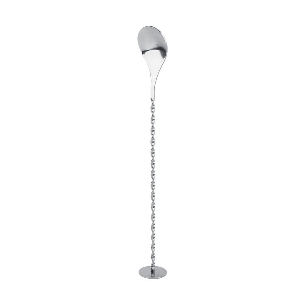 Long Handle Long Spoon Stainless Steel Cocktail Spoon Bartending Tool Mixing Spoon Beverage Mixing