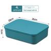 Large Plastic Storage Box for Clothing and Sundries - Ideal for Dorm or Home