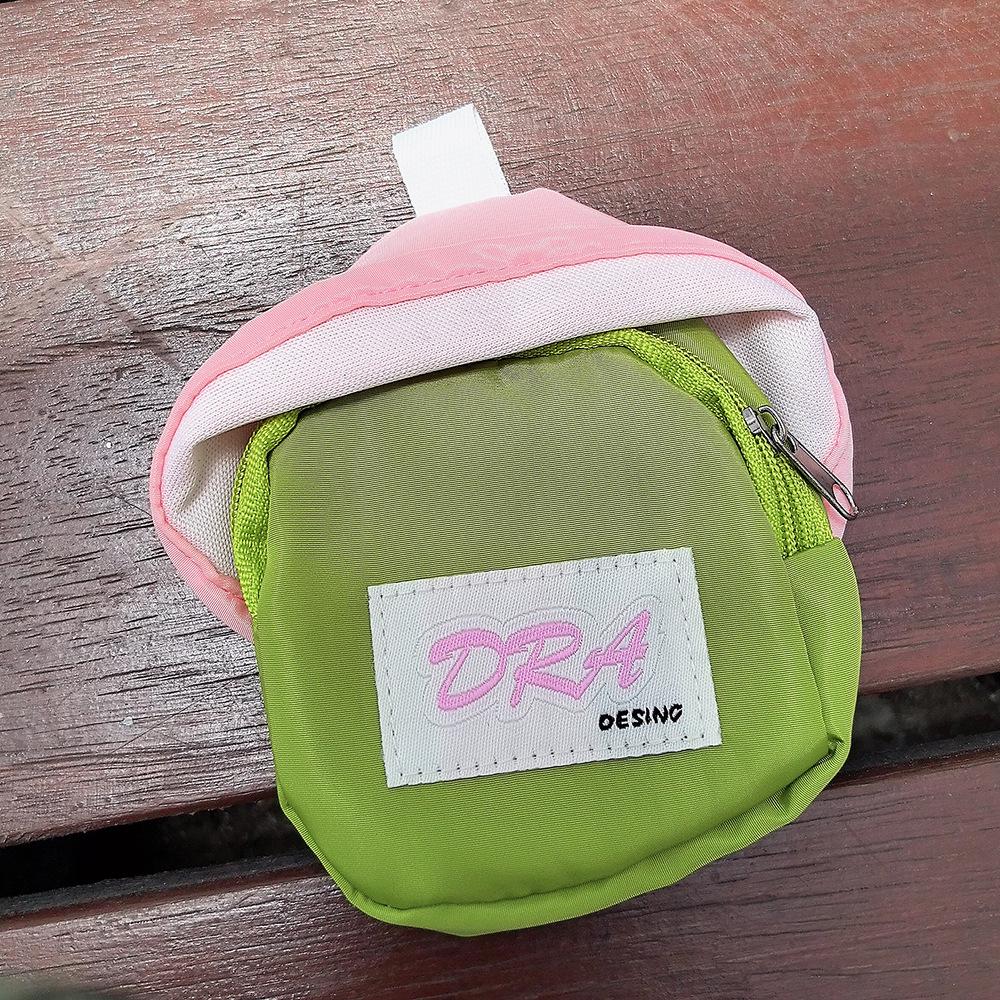 Portofel colorat Dopamine Hat pentru monede și breloc cu șnur pentru telefon mobil