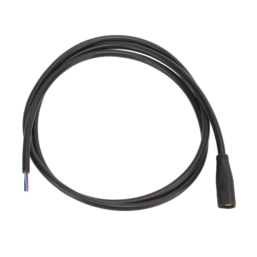 3 Pin Female E Bike Extension Cable Stable Performance 2A 250V Bike Lithium Battery Cable for Bike Modification