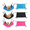 Double Layer Hanging Pet Hammock Bed, Waterproof Warm Polyester Cage Hanging Mat For Cats Chinchillas