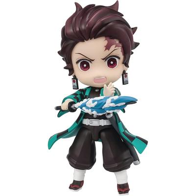 TAMASHII NATIONS Figuarts Mini Demon Slayer Tanjiro Kamado Water Breathing 90mm PVC ABS Painted Action Figure