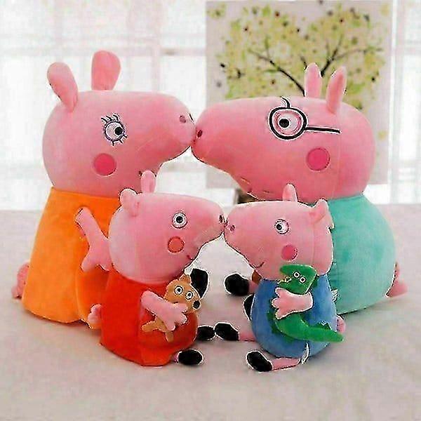 IC Greta Pig Figures Soft Toys Dad Mom Greta Georg Pig Stuffed Animals Gifts