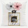 Home Decor Fashion & Perfume & Floral Pillow Covers Pattern Cushion Cover Suitable for Sofa Bedroom Car Pillow Cover
