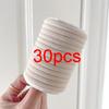30 Pcs/Lot High Elastic Hair Rubber Bands For Women Black Hair Ties Girls 4cm Hair Rope White Hairbands Ponytail Holder Headband