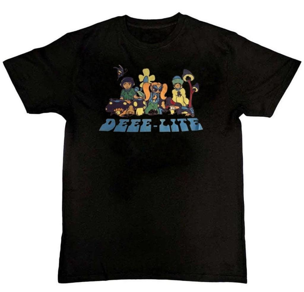 DEEE LITE Band DEWDROPS IN THE GARDEN Mens T-Shirt