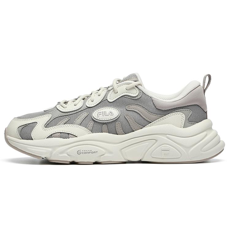 FILA Keppler Low top Casual Shoes Men s Gray White F12M232129FRB 44.5