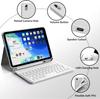 Compatible Apple iPad A16 Tablet Keyboard Case: M4 Backlit Bluetooth RGB Magnetic Shell