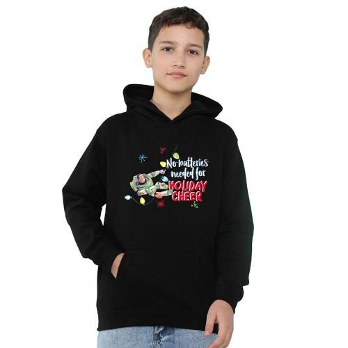 Toy Story Childrens/Kids No Batteries Needed Holiday Cheer Buzz Lightyear Hoodie