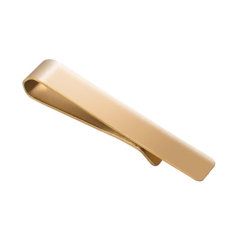 GOWKE Stainless Steel Mirror Polished Tie Clip