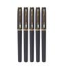 Business Signature Calligraphy Pen 0.7mm Black, Large Refill, Water-Based, for Office Use