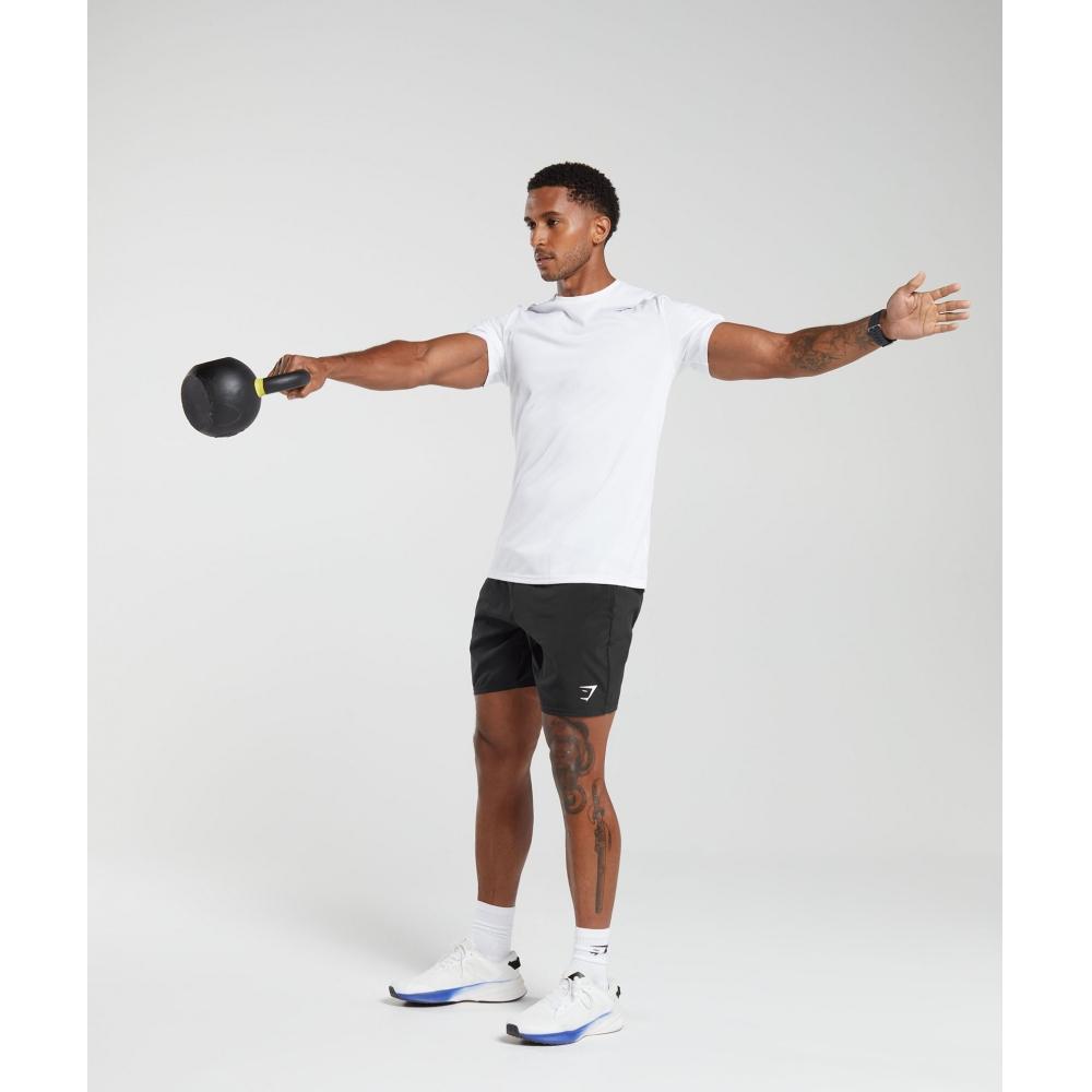 Gymshark Arrival T shirT whiTe A2a1k Wbbm