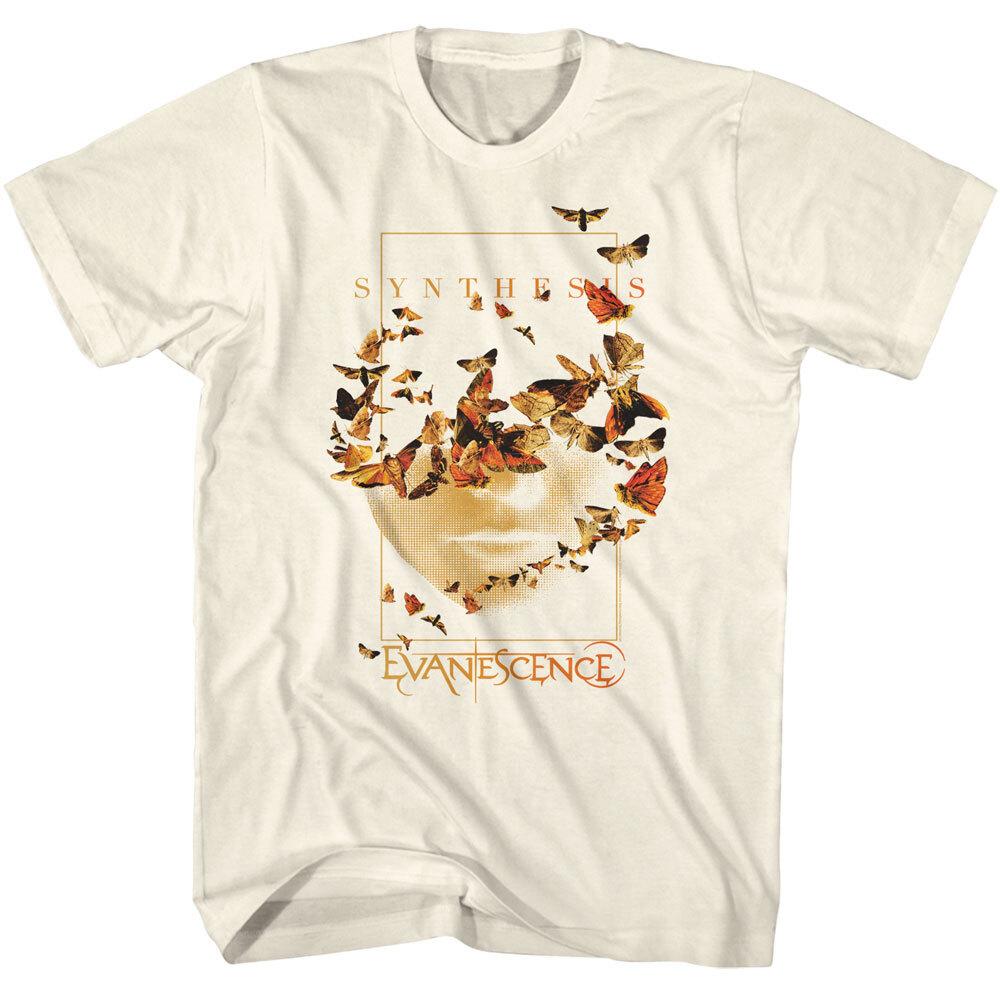 Evanescence Synthesis Butterflies Men T Shirt Rock Band Merch XXXXL