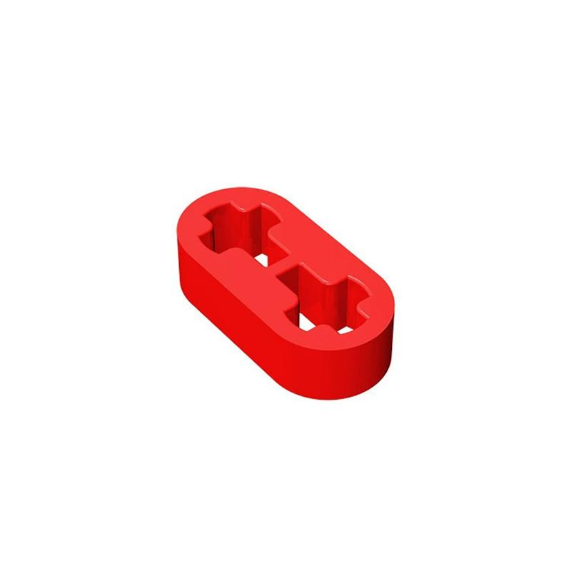 50PCS 41677 Liftarm Thin 1 X 2 - Axle Holes Bricks Toys For Technical MOC DIY Buildings Blocks Compatible DIY Gift