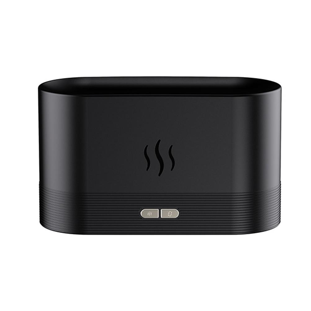 Essential Oil Diffuser with Simulation Flame Light Portable Aromatherapy Mist Humidifier for Home