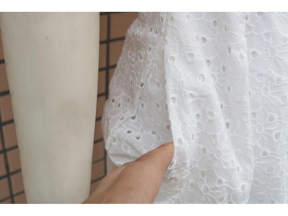 Women's Autumn/Winter Sexy Embroidered Square Neck Dress - 2 Colors, 4 Sizes