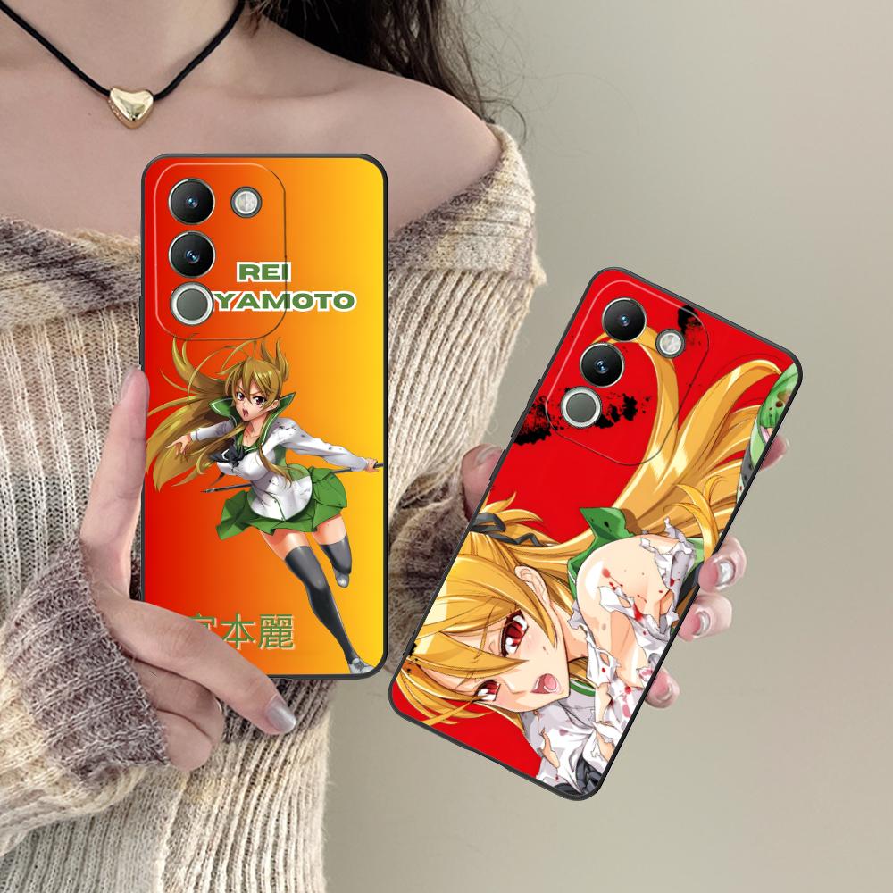 Highschool Rei Miyamoto Handyhülle für VIVO V60 V50 V40 V30 V29 V27 V25 V23 Pro Lite 5G Bunter Druck Cover Luxus Hübsch