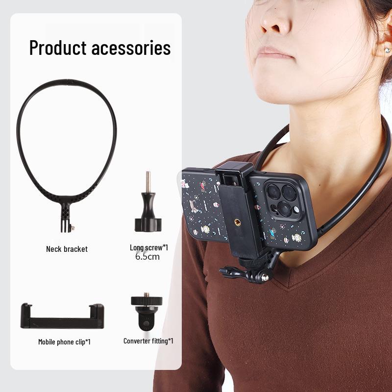 Mobile Phone Chest Mount for Vlog, Cycling, Fishing & Live Streaming