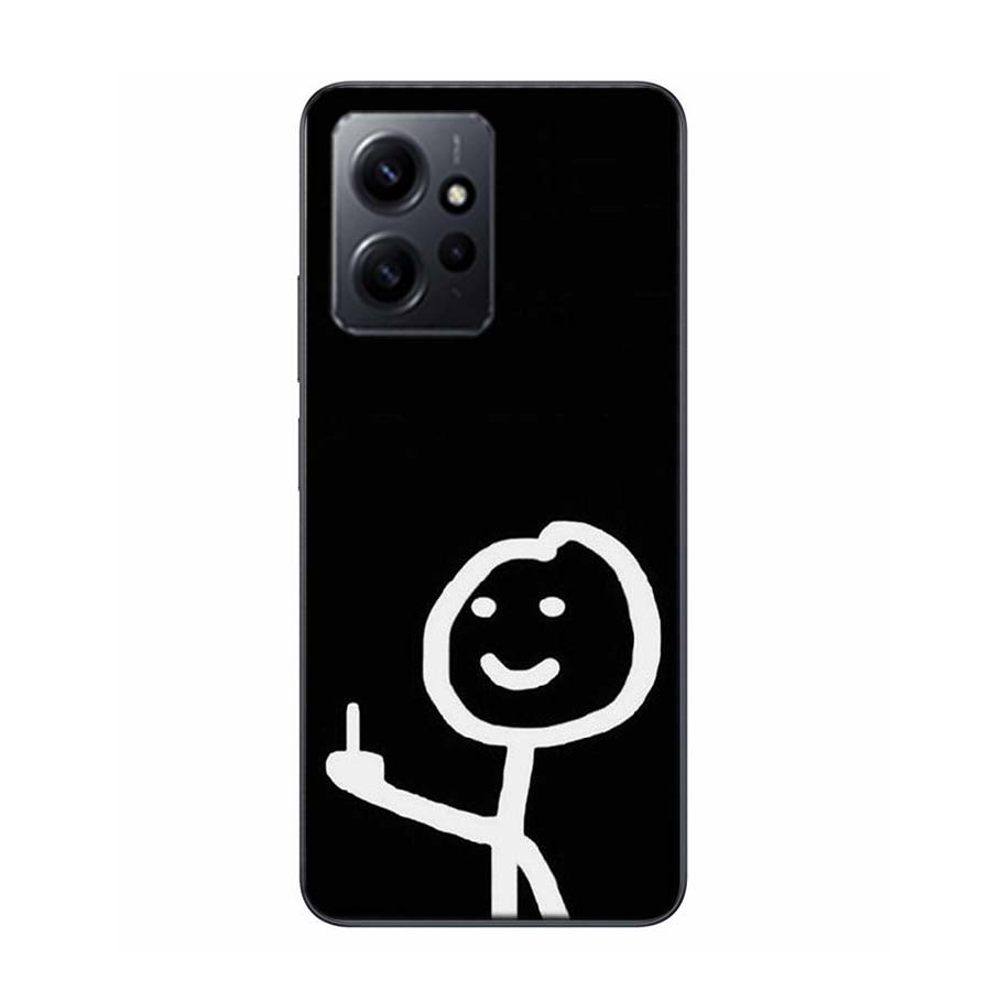 Funny Cute Cartoon Matchman Phone Case For Redmi 12 13C 12C 15C 9 10 10C Note 13 Pro Plus 14 15 Pro 9T 9C 9A TPU Soft Cover Clea