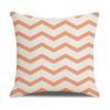 Nordic Geometric Decorative Pillow Sofa Cushion Cover Modern Home Decor Square Pillowcase Peach Skin Pillowcase