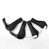 1 Pair Anti-slip Handlebar Grips Horn Design Lightweight Shock-Absorbing Handlebar Sleeves for Cycling