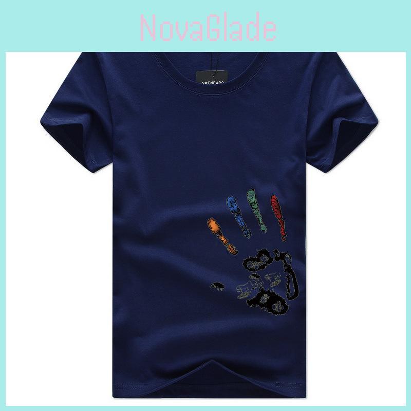 Swenearo Men T-shirts 5xl 4xl Plus Size Cotton Tee For Casual Summer Comfort