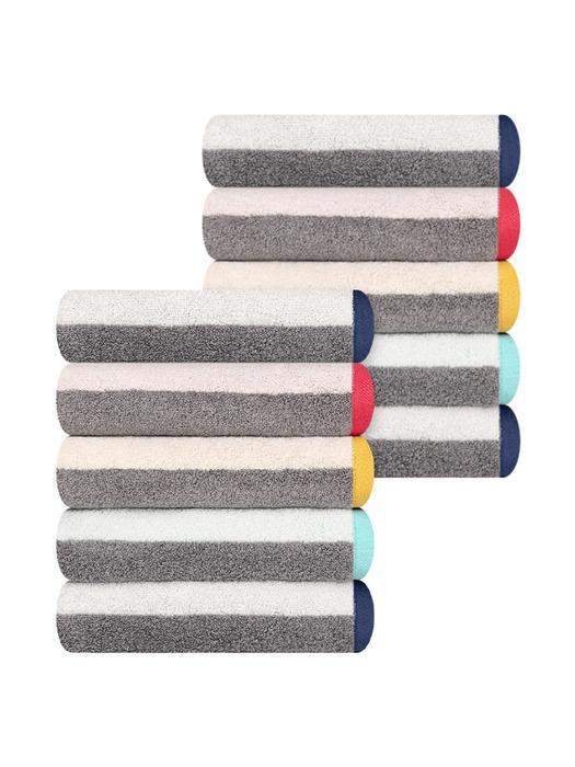 Songwol Towel Colorway 180g Cotton Towel 10 Sheets red