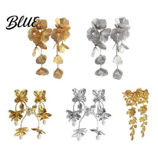 Daily Outfit Accessories 1 Pair Women Drop Earrings Retro Style