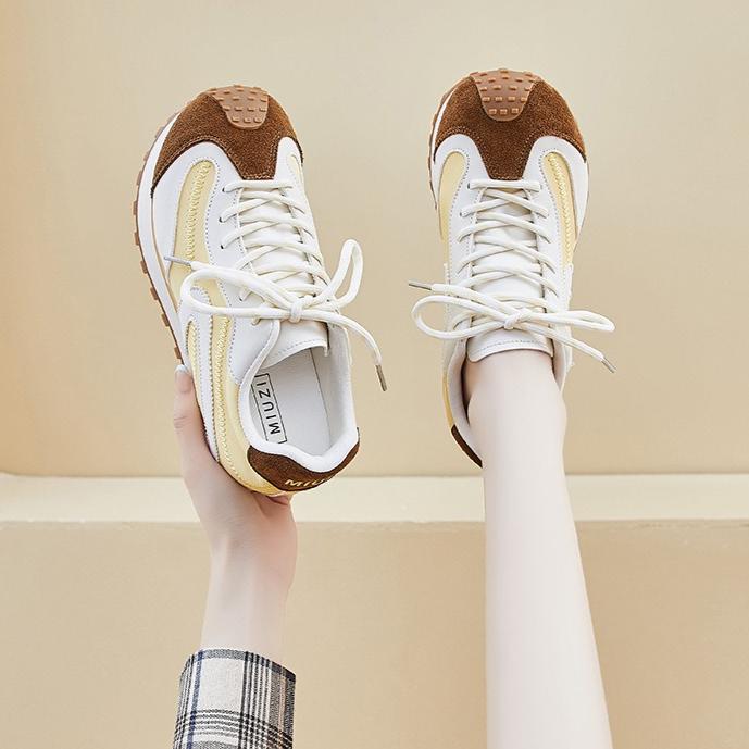 Women's Outdoor Workout Sneakers Lightweight Anti-Slip Sport Walking Shoes Casual Comfortable Non-Slip Lace-up Running Tennis Sneakers for Women